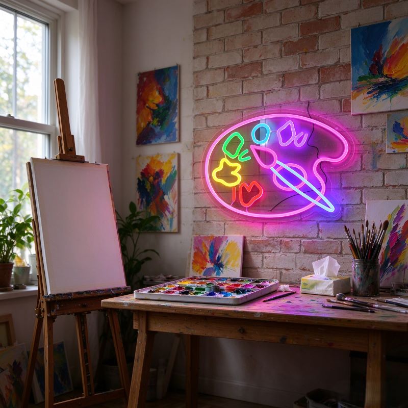Creative Studio Neon Signs – Art, Music & Craft Decor