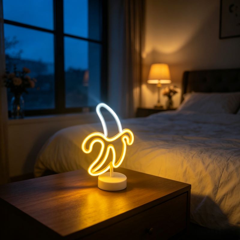 Fun Desktop Neon Lights for Room & Party Decor