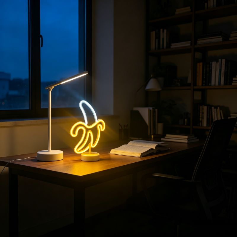 Fun Desktop Neon Lights for Room & Party Decor