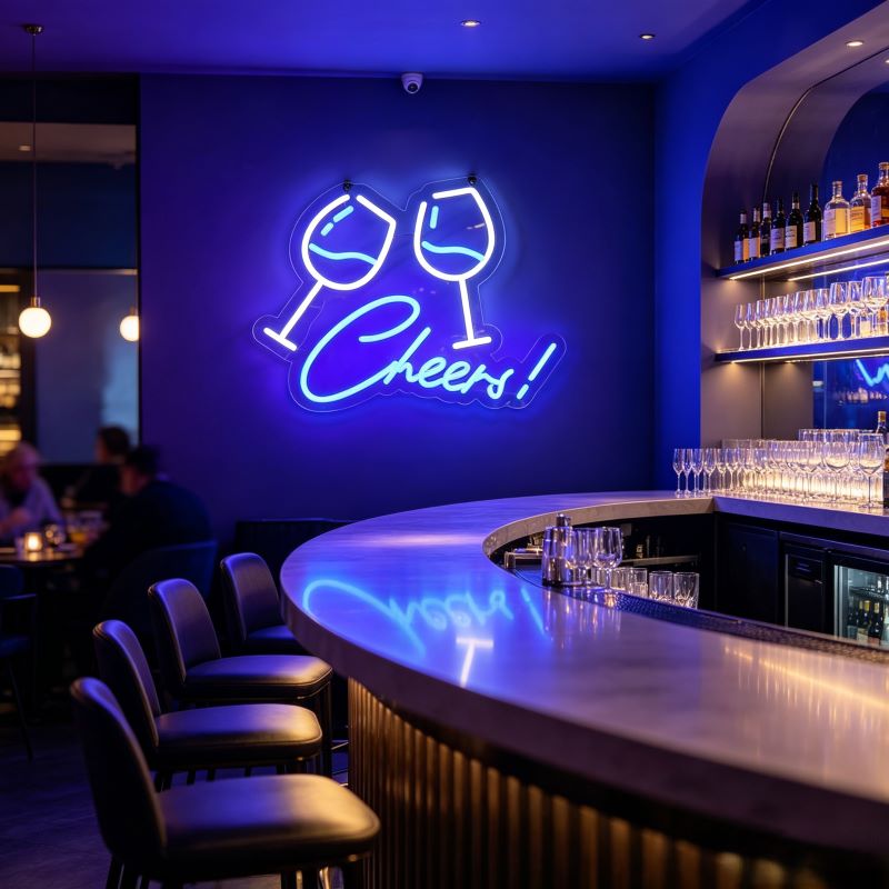 Custom Neon Light for Bars, Pubs & Nightlife Spaces