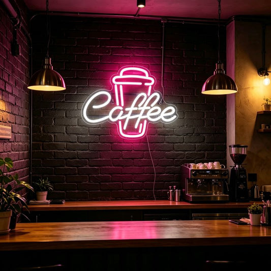 CoffeeCupNeonSignforCafeWallDecor