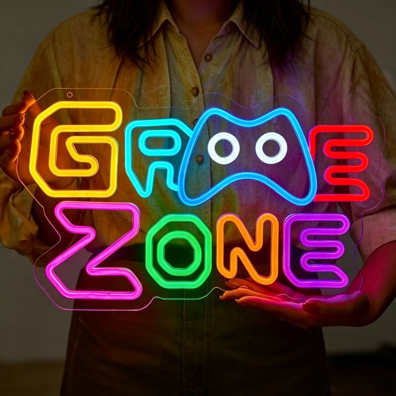 Multicolor Gaming Neon Sign for Game Rooms