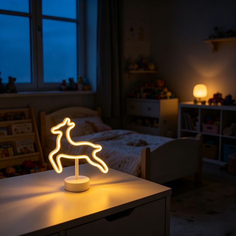 Desktop Neon Lights for Bedroom & Home Decor