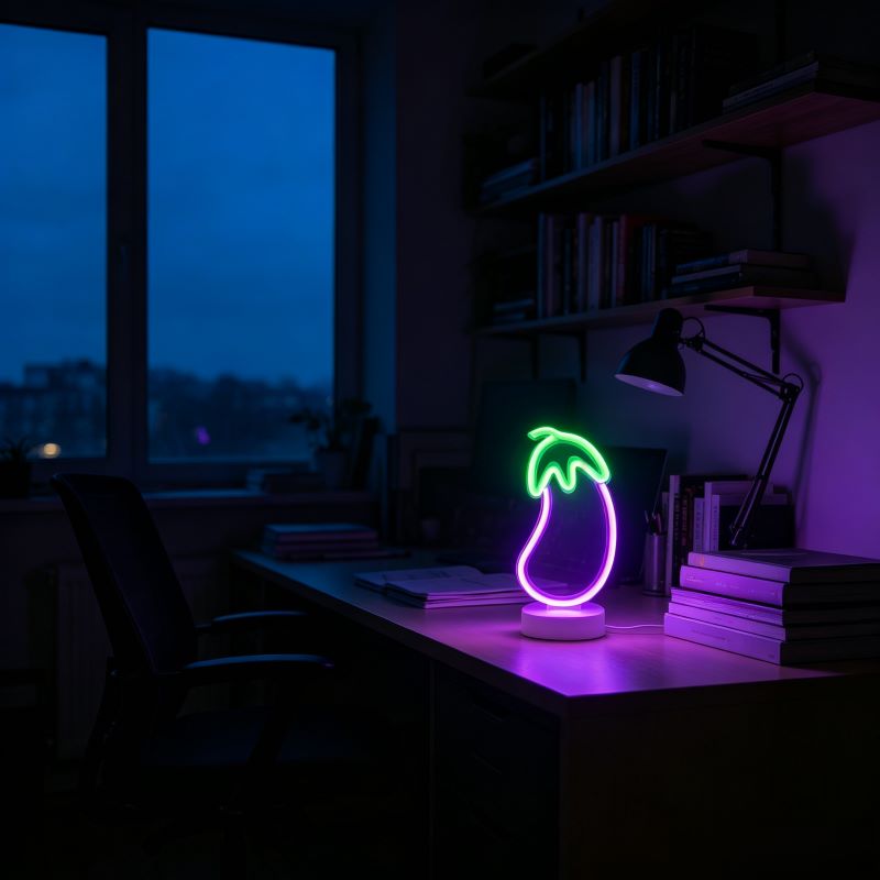 Fun Desktop Neon Lights for Room & Party Decor
