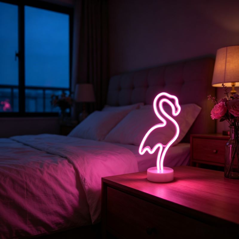 Desktop Neon Lights for Bedroom & Home Decor