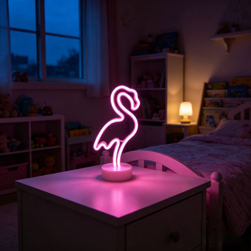 Desktop Neon Lights for Bedroom & Home Decor