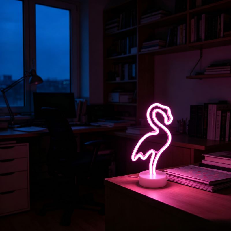 Desktop Neon Lights for Bedroom & Home Decor