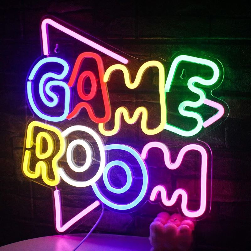 Multicolor Gaming Neon Sign for Game Rooms