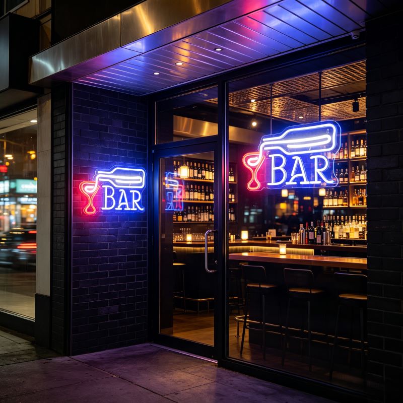 Custom Neon Light for Bars, Pubs & Nightlife Spaces