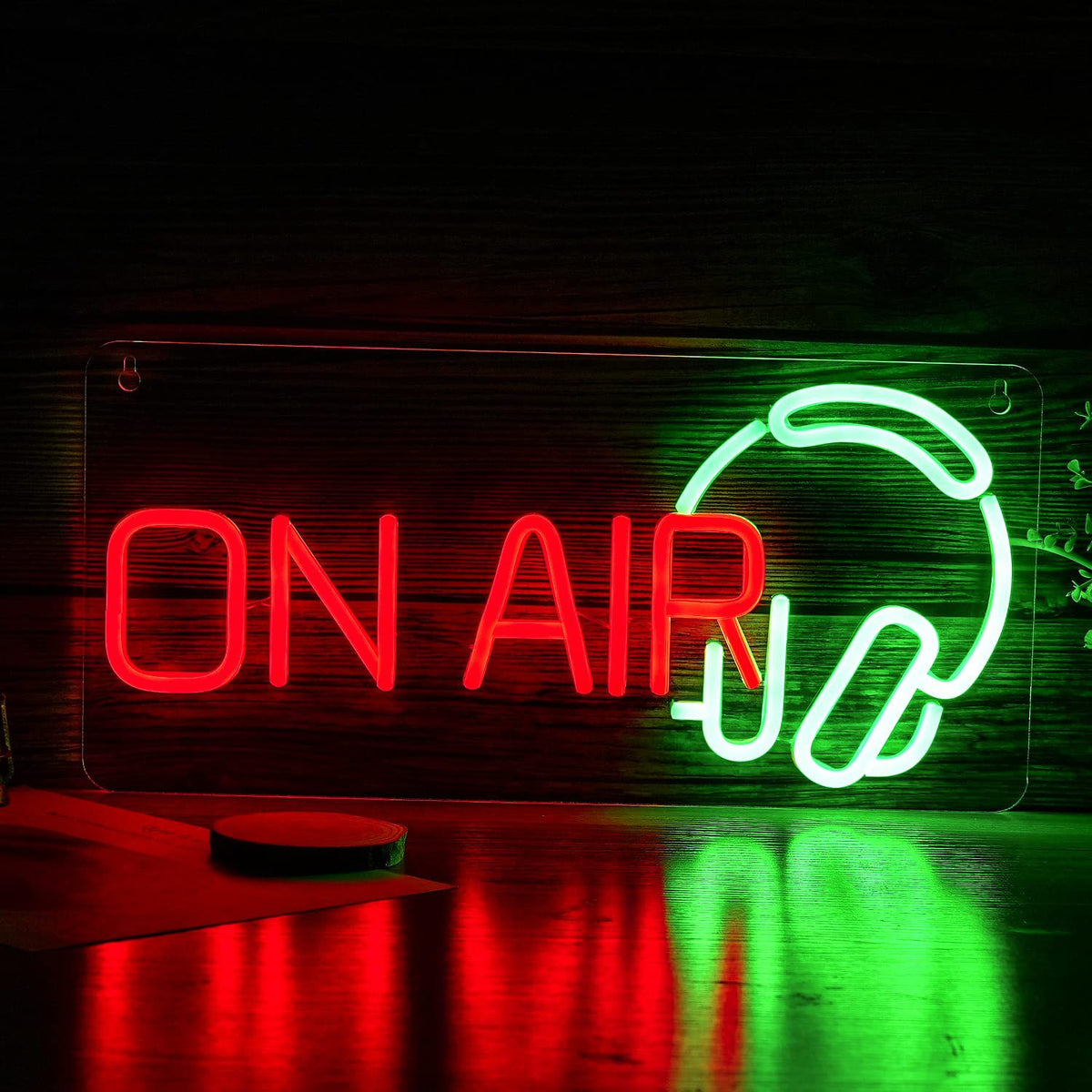 Creator Studio Neon Signs – Livestream & Podcast Decor