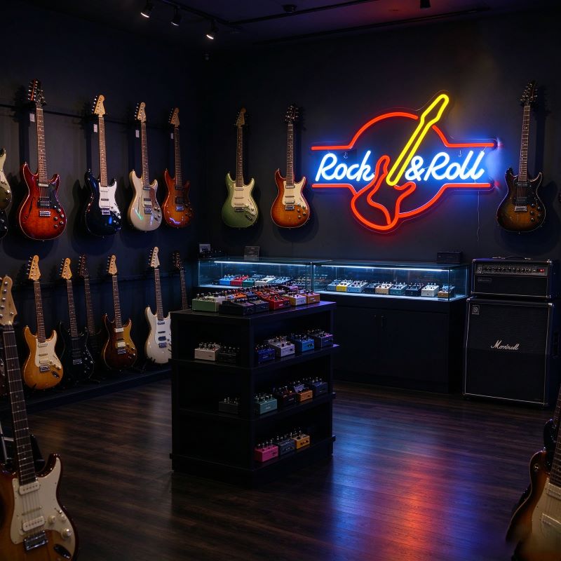 Creative Studio Neon Signs – Art, Music & Craft Decor
