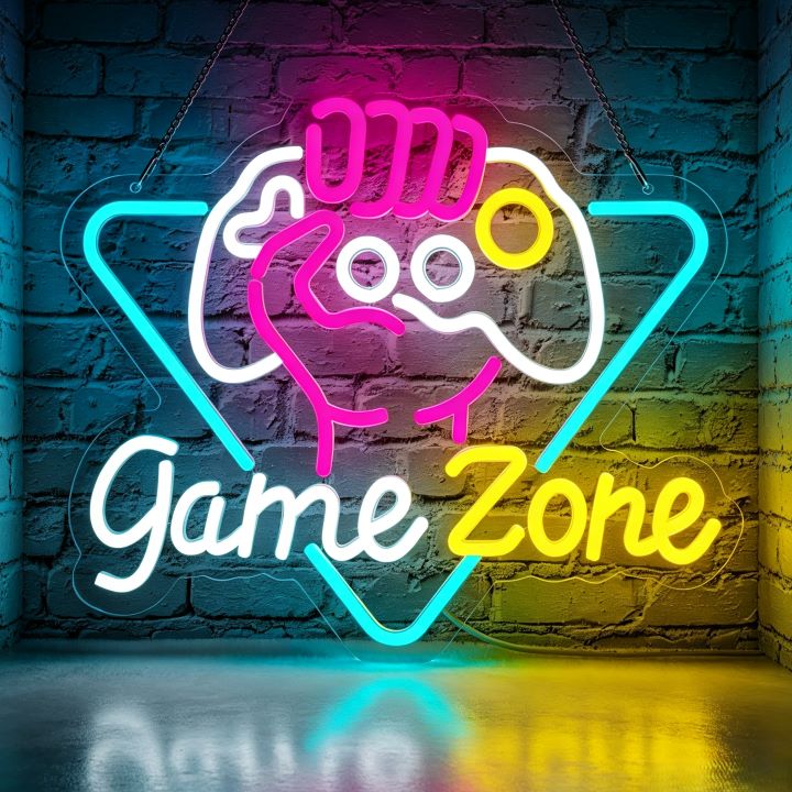 Multicolor Gaming Neon Sign for Game Rooms