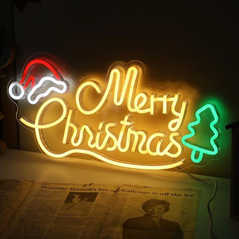 Christmas Neon Lights for Holiday & Christmas Decor