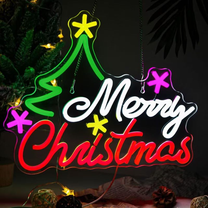 Christmas Neon Lights for Holiday & Christmas Decor
