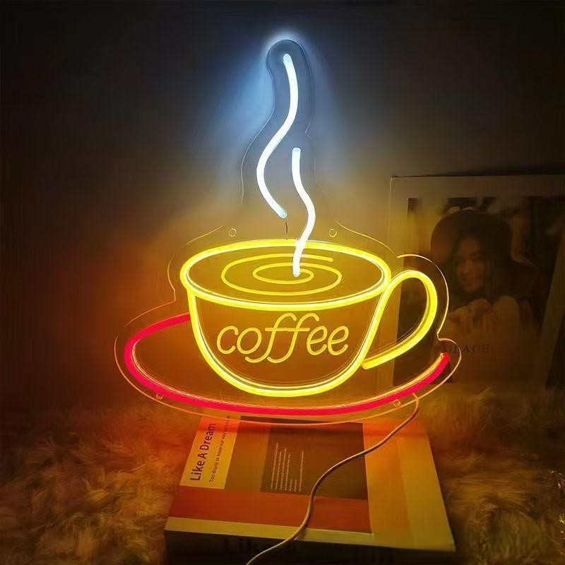 coffeeneonsignontable