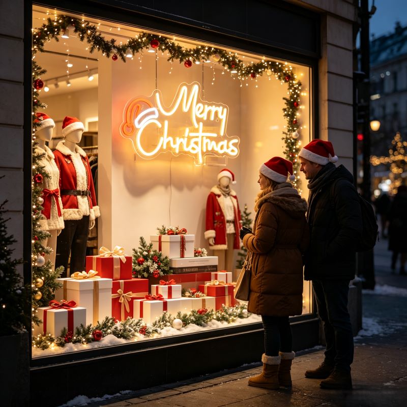 Christmas Neon Lights for Holiday & Christmas Decor